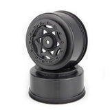 1/10 Cyclone SC Wheel, Black (2): SCTE4X4/SCT410