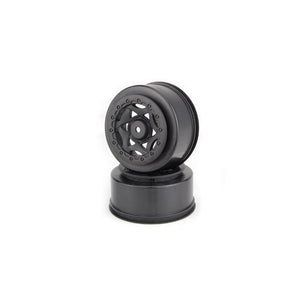 1/10 Cyclone SC Wheel, Black (2): SCTE4X4/SCT410