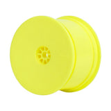 1/10 HEXlite Rear Wheel, Yellow (2): Buggy