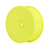 1/10 HEXlite Front 2WD Buggy Wheels, Yellow (2): AE, Kyosho