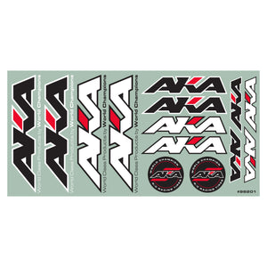 AKA Sponsor Decal Sheet, Large