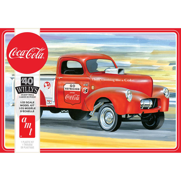 1/25 1940 Willys Pickup Gasser Coca Cola