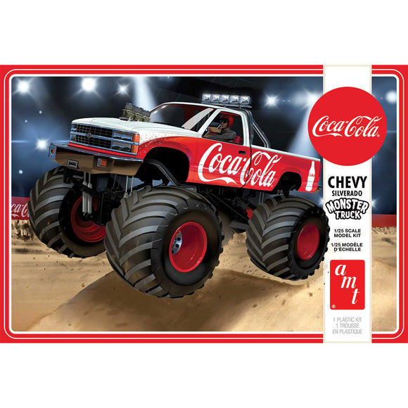 1/25 1988 Chevy Silverado Monster Truck, Coca-Cola