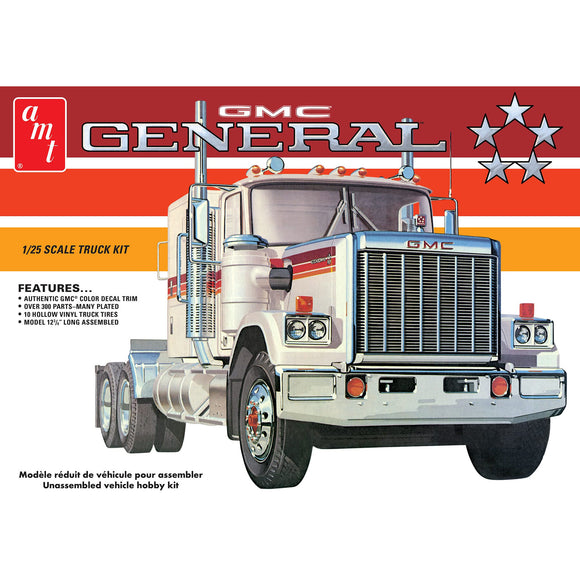 1/25 1976 GMC General Semi Tractor Model Kit