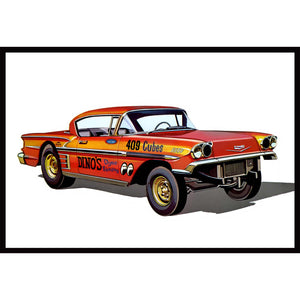 1/25 1958 Chevy Impala Hardtop "Ala Impala" Model Kit