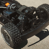 1/16 MOJAVE GROM 4X4 RTA KIT Brushed Desert Truck (Battery & Charger Included), Clear/Black