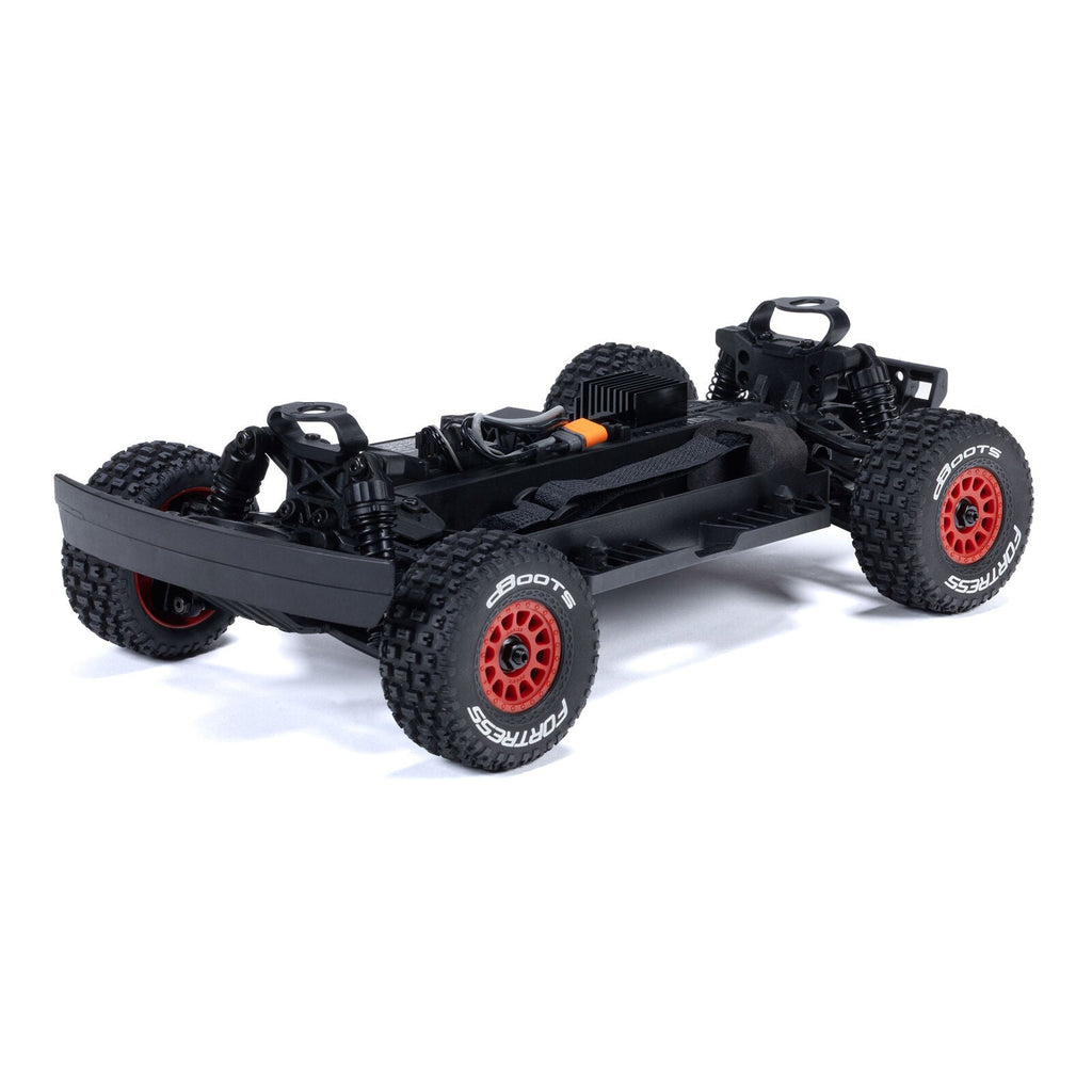 Arrma MOJAVE GROM MEGA 380 Brushed 4X4 Small Scale Desert Truck RTR with Battery & Charger, Red/Black