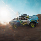 ARRMA Movaje Grom Mega 380 Brushed 4X4 Small Scale Desert Truck RTR with Battery & Charger, Blue/White