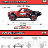 ARRMA Movaje Grom Mega 380 Brushed 4X4 Small Scale Desert Truck RTR with Battery & Charger, Blue/White