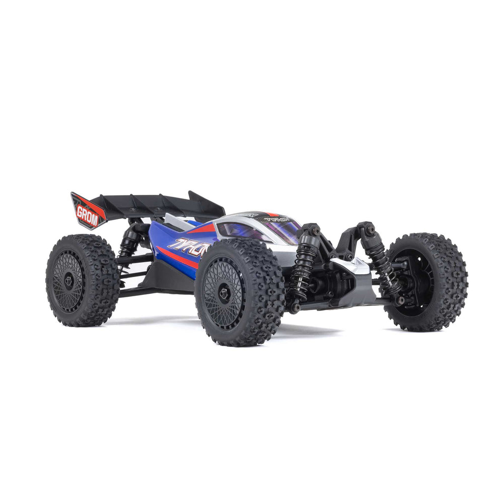 Arrma TYPHON GROM 4x4 SMART Small Scale Buggy Blue/Silver