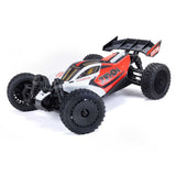 TYPHON GROM MEGA 380 Brushed 4X4 Small Scale Buggy RTR with Battery & Charger, Red/White