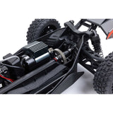 TYPHON GROM MEGA 380 Brushed 4X4 Small Scale Buggy RTR with Battery & Charger, Red/White