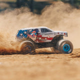 1/16 FREEDOM FLYER GROM 4X4 RTR Brushed Monster Truck (Battery & Charger Included), White
