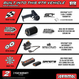 1/16 FREEDOM FLYER GROM 4X4 RTR Brushed Monster Truck (Battery & Charger Included), White