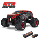 1/16 GORGON GROM 4X4 RTR Brushed Monster Truck (Battery & Charger Included), Red
