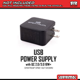 1/16 GORGON GROM 4X4 RTR Brushed Monster Truck (Battery & Charger Included), Red