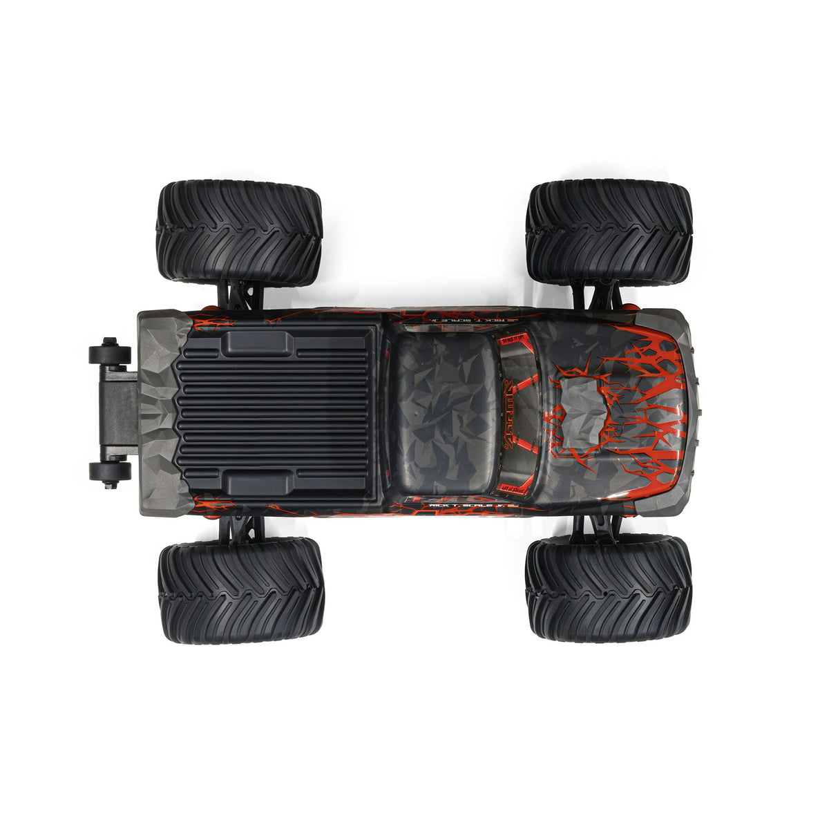 Arrma 1/16 QUAKE GROM 4X4 RTR Brushed Monster Truck (Battery & Charger Included), Red