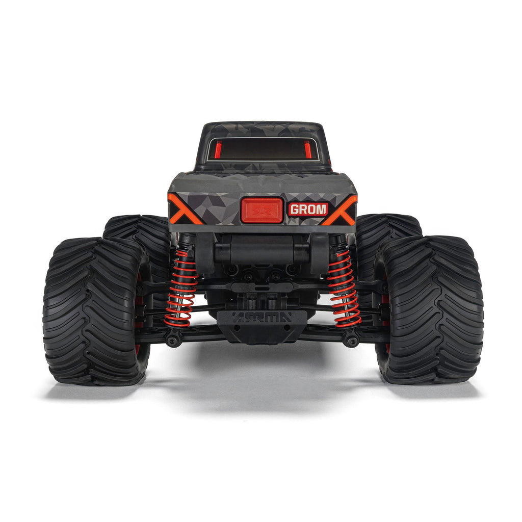 Arrma 1/16 QUAKE GROM 4X4 RTR Brushed Monster Truck (Battery & Charger Included), Red