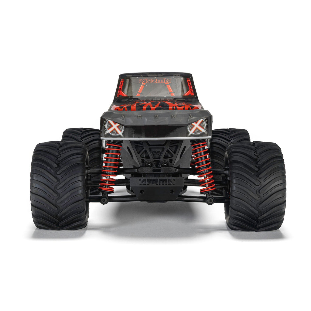 Arrma 1/16 QUAKE GROM 4X4 RTR Brushed Monster Truck (Battery & Charger Included), Red