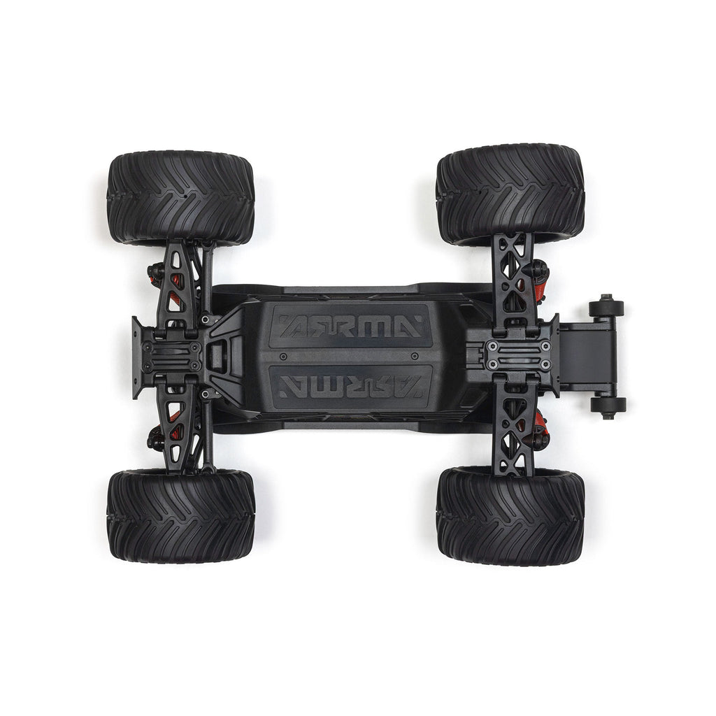 Arrma 1/16 QUAKE GROM 4X4 RTR Brushed Monster Truck (Battery & Charger Included), Red