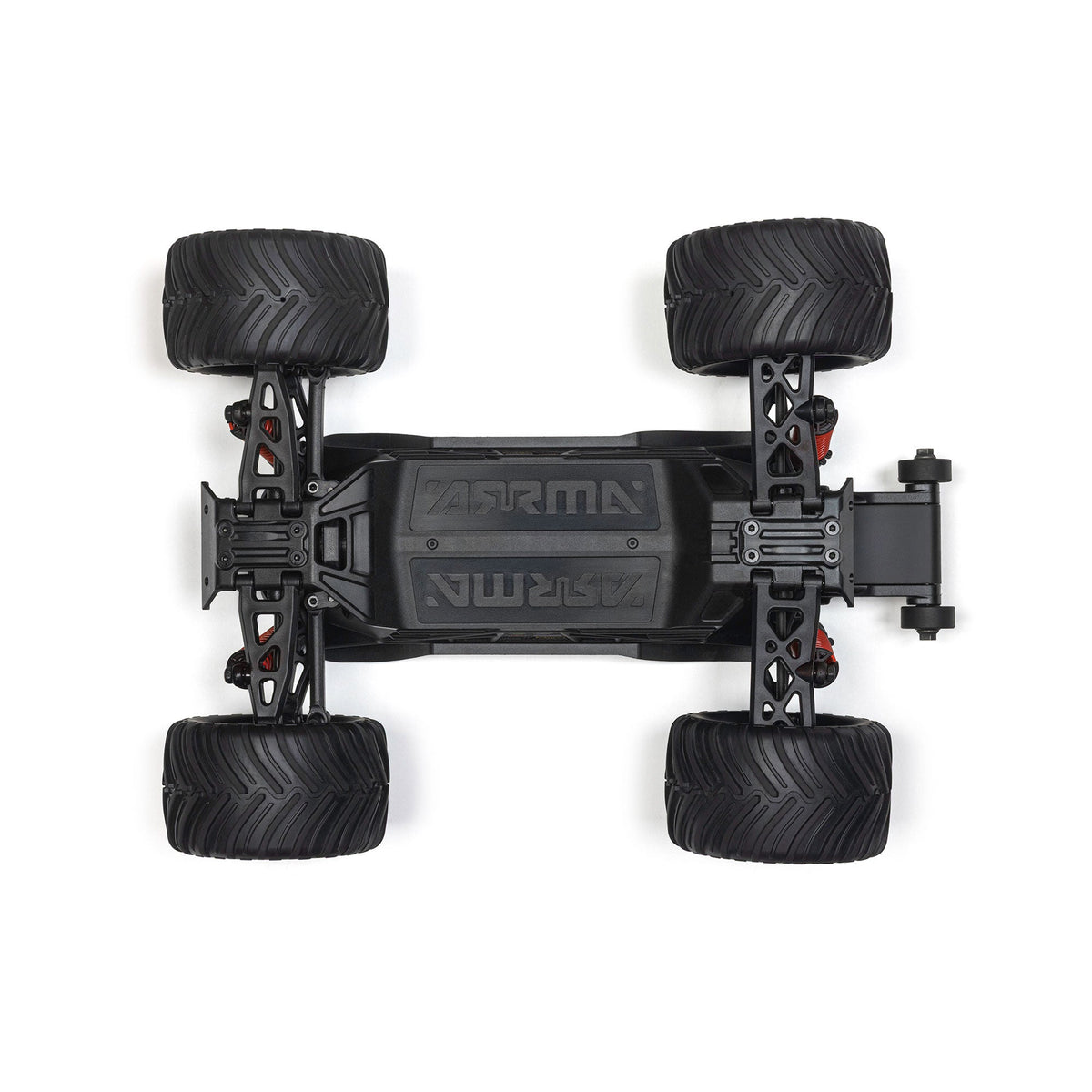 Arrma 1/16 QUAKE GROM 4X4 RTR Brushed Monster Truck (Battery & Charger Included), Red