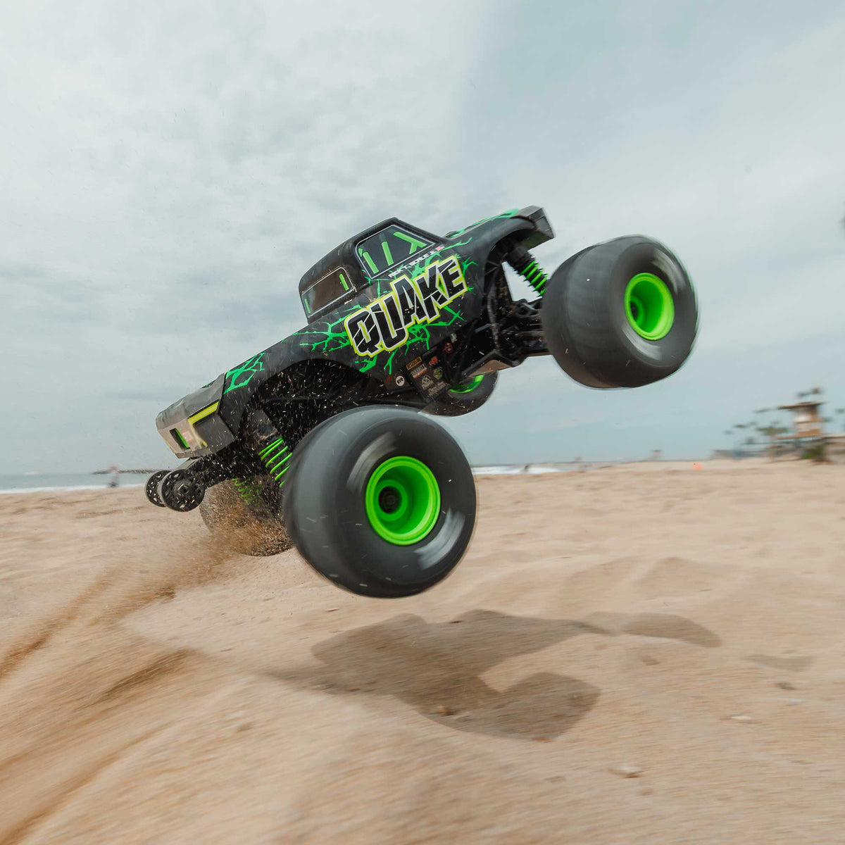 Arrma 1/16 QUAKE GROM 4X4 RTR Brushed Monster Truck (Battery & Charger Included), Green