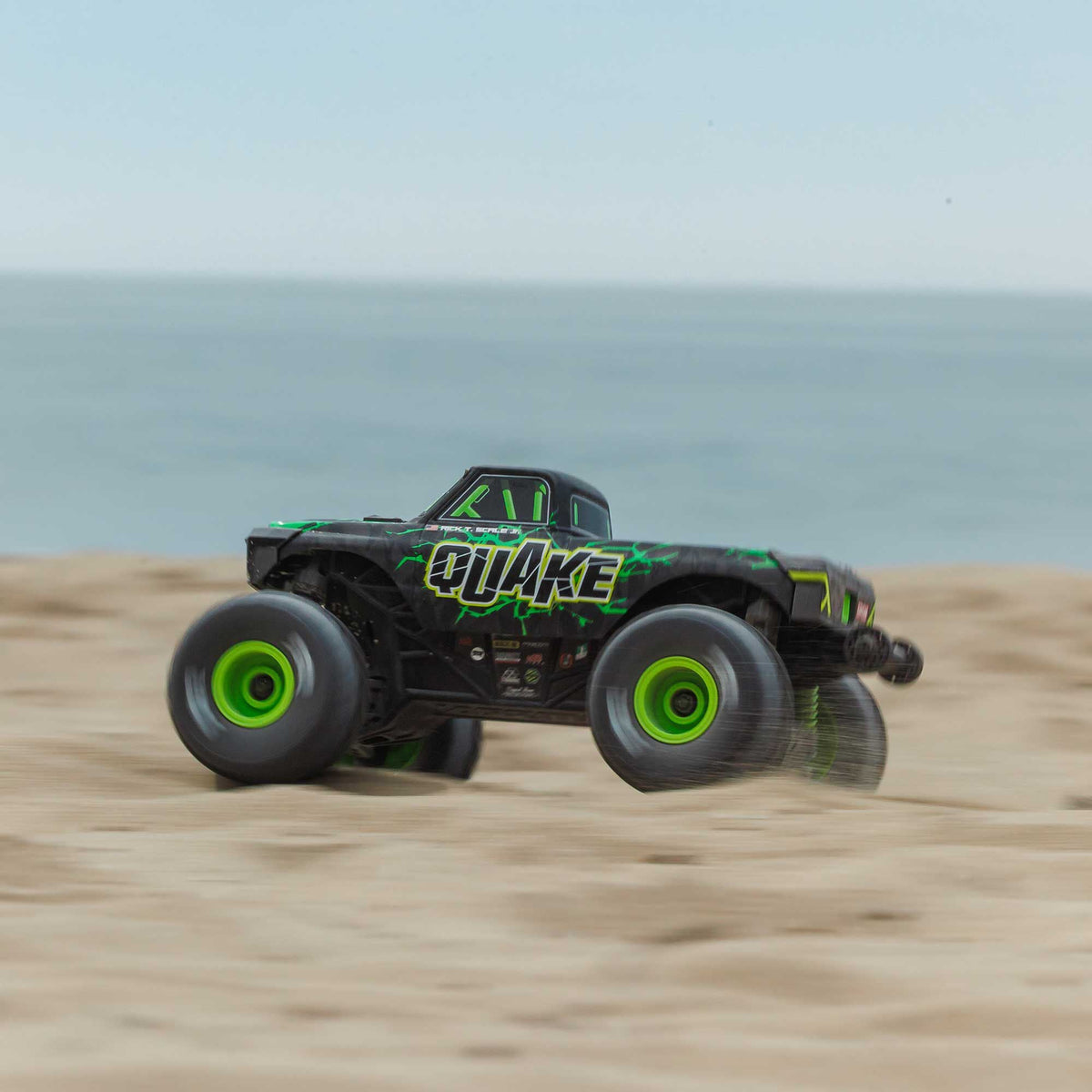 Arrma 1/16 QUAKE GROM 4X4 RTR Brushed Monster Truck (Battery & Charger Included), Green