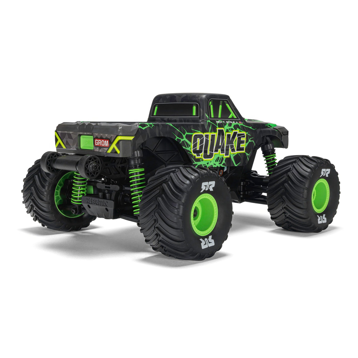 Arrma 1/16 QUAKE GROM 4X4 RTR Brushed Monster Truck (Battery & Charger Included), Green