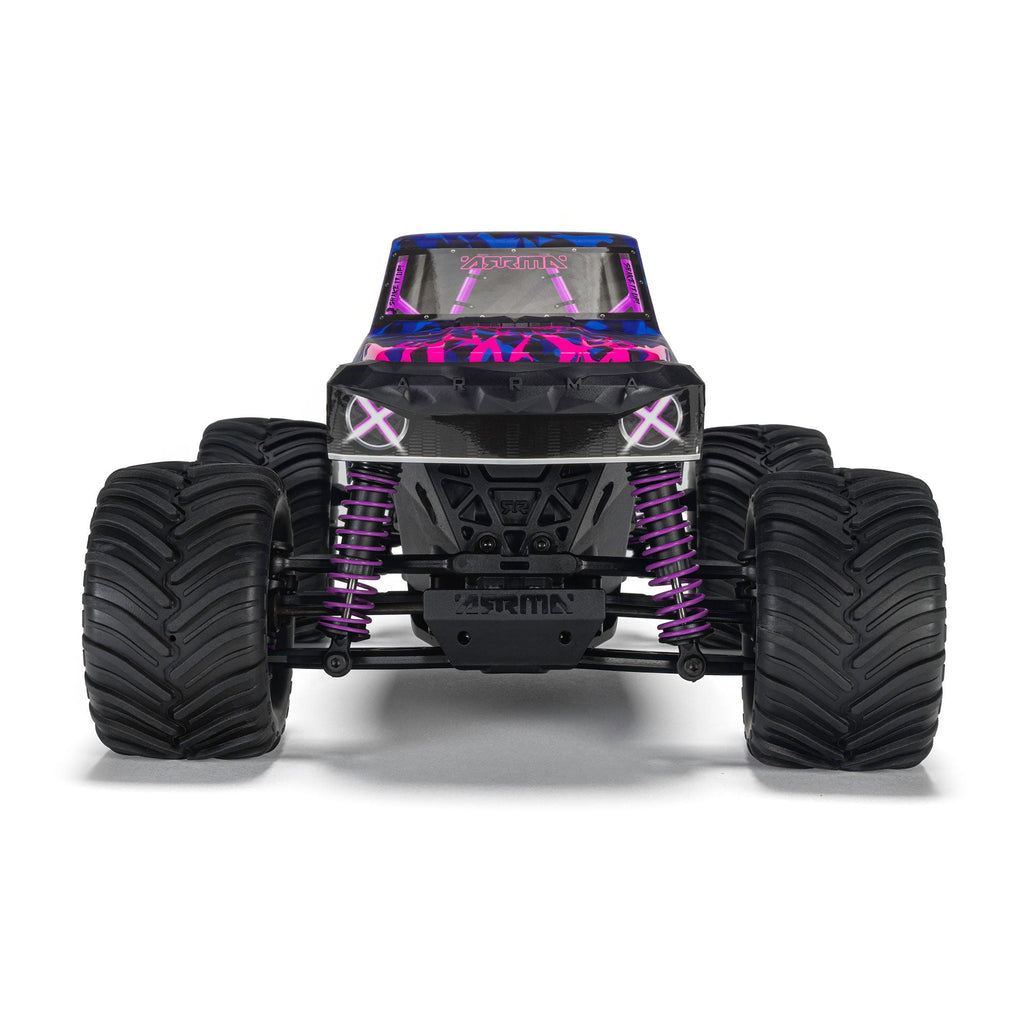 Arrma 1/16 QUAKE GROM 4X4 RTR Brushed Monster Truck (Battery & Charger Included), Purple