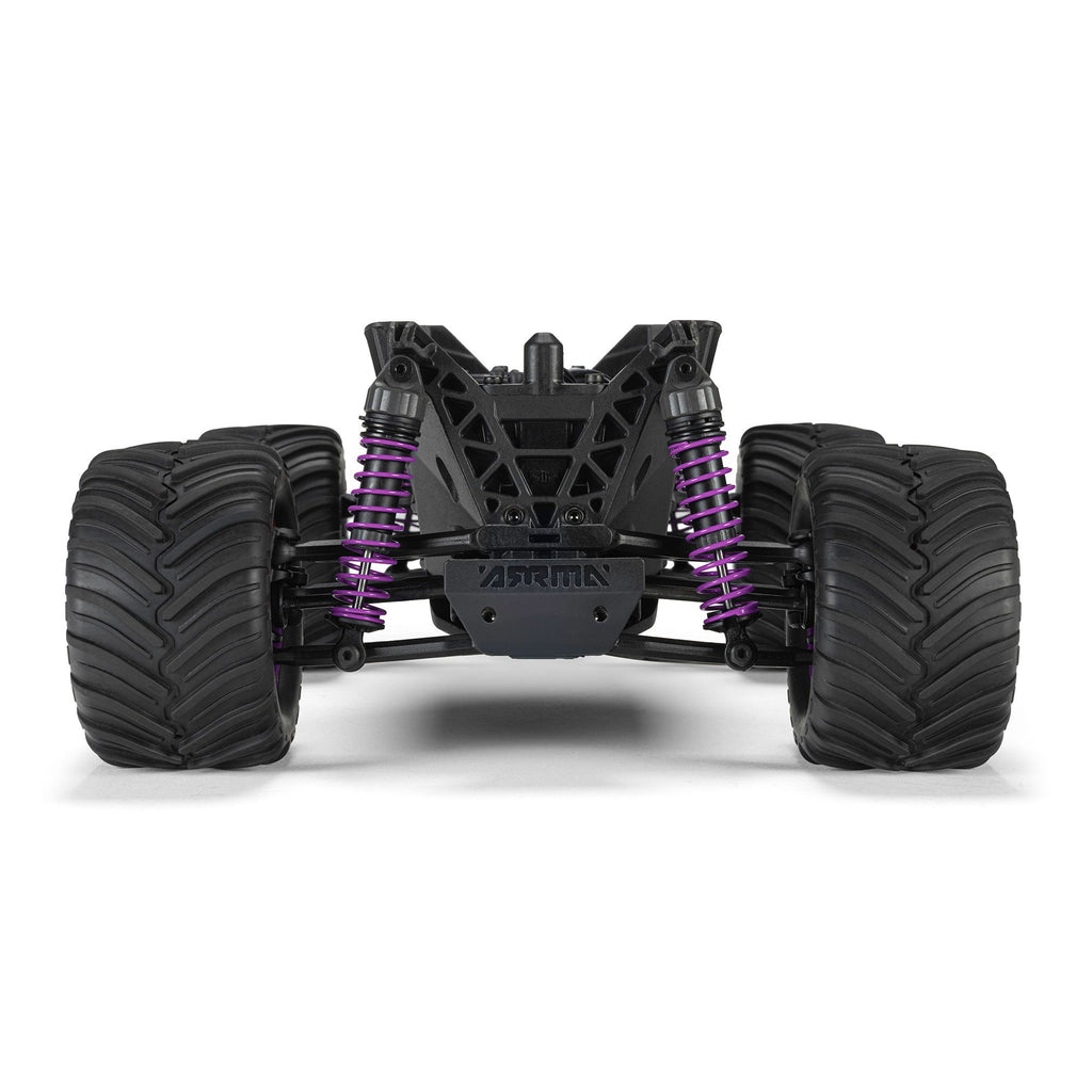 Arrma 1/16 QUAKE GROM 4X4 RTR Brushed Monster Truck (Battery & Charger Included), Purple