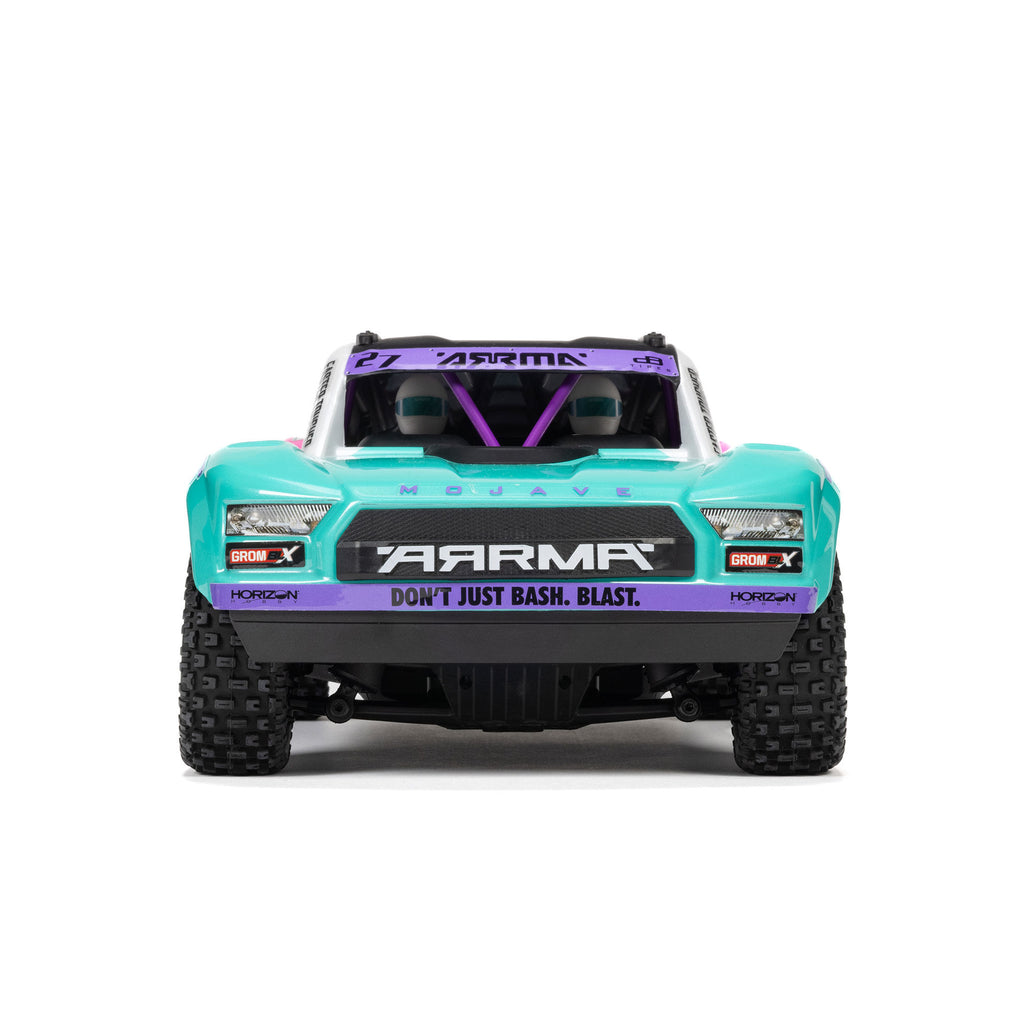 Arrma 1/16 MOJAVE GROM 223S DSC 4X4 RTR Brushless Desert Truck (Battery & Charger Included), Teal