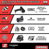 ARRMA MOJAVE GROM 223S BLX Brushless 4X4 Small Scale Desert Truck RTR with Battery & Charger, Teal