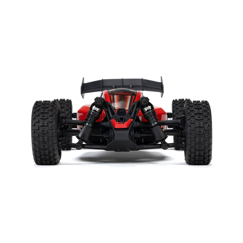 Arrma TYPHON GROM 223S BLX Brushless 4X4 Small Scale Buggy RTR with Battery & Charger, Red