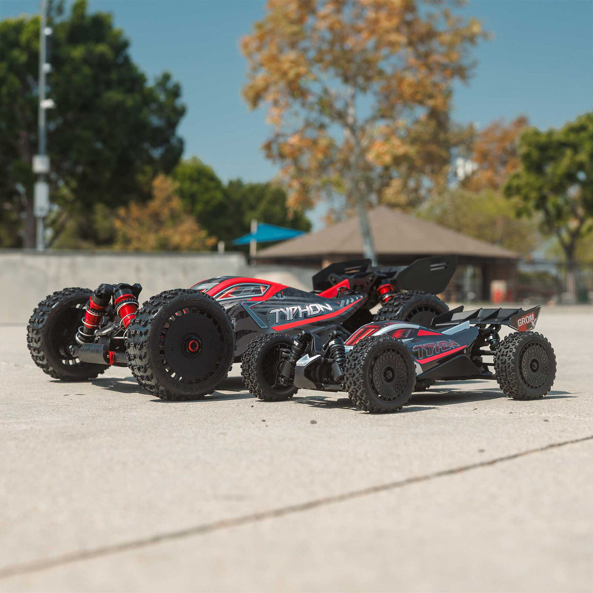 Arrma Typhon Grom 223S BLX Brushless 4X4 Small Scale Buggy RTR, Silver No Battery or Charger