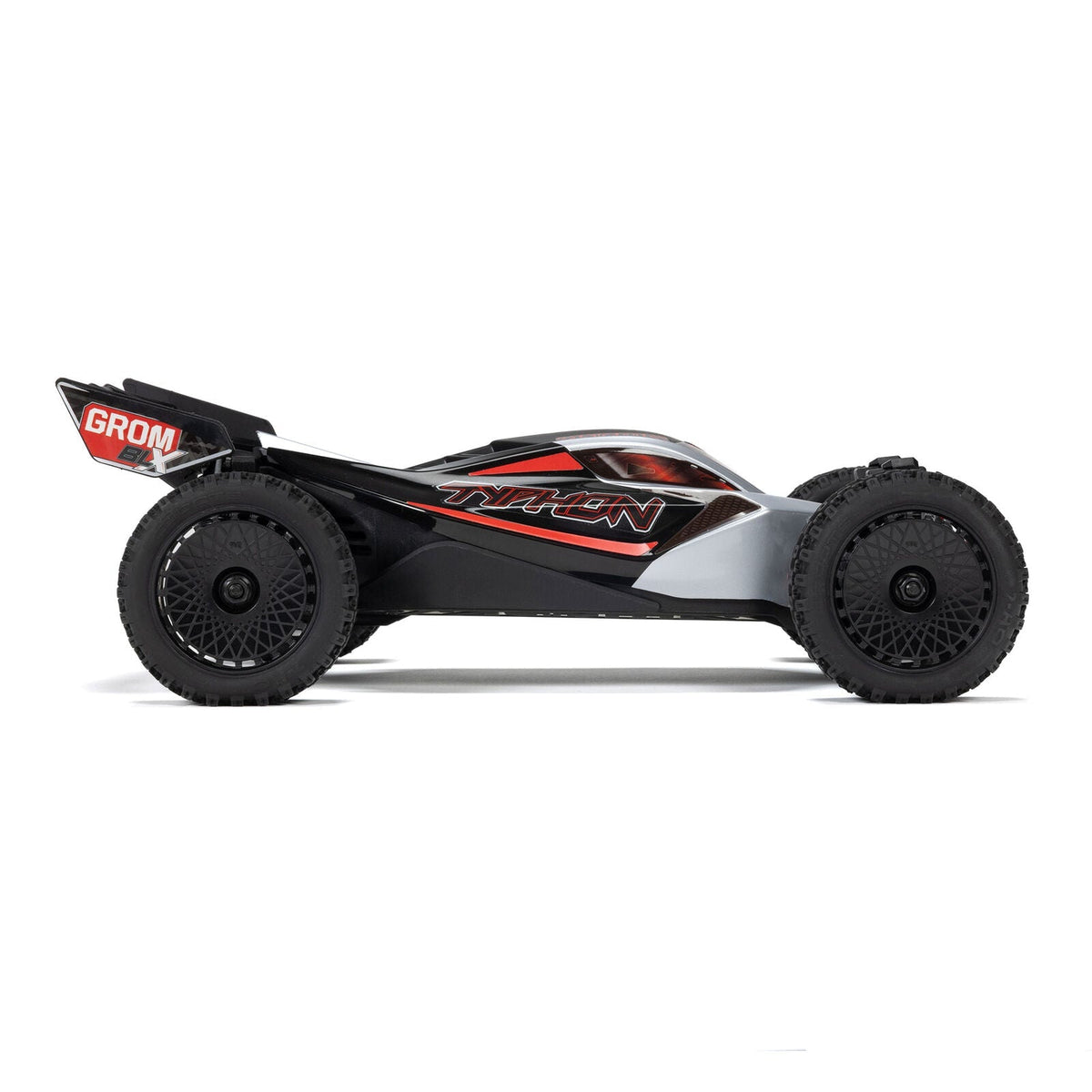 Arrma Typhon Grom 223S BLX Brushless 4X4 Small Scale Buggy RTR, Silver No Battery or Charger