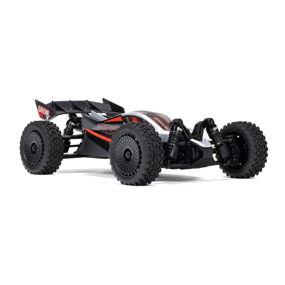 Arrma Typhon Grom 223S BLX Brushless 4X4 Small Scale Buggy RTR, Silver No Battery or Charger