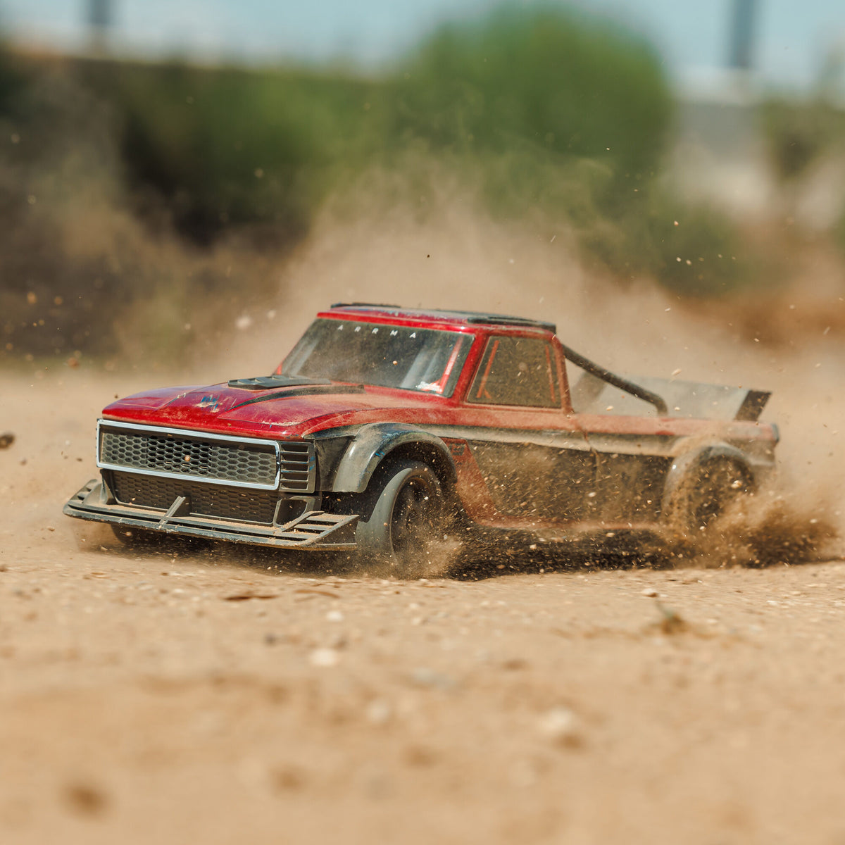 1/12 INFRACTION GROM 3S 4X4 Ready-To-Run Brushless All-Road Street Bash (Battery & Charger Included), Red/Black