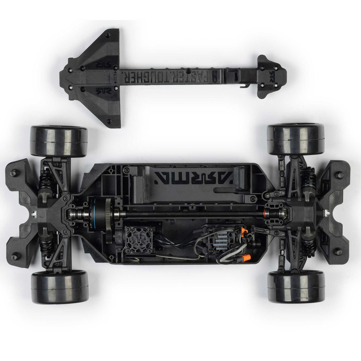 1/12 INFRACTION GROM 3S 4X4 Ready-To-Run Brushless All-Road Street Bash (Battery & Charger Included), Yellow/Black
