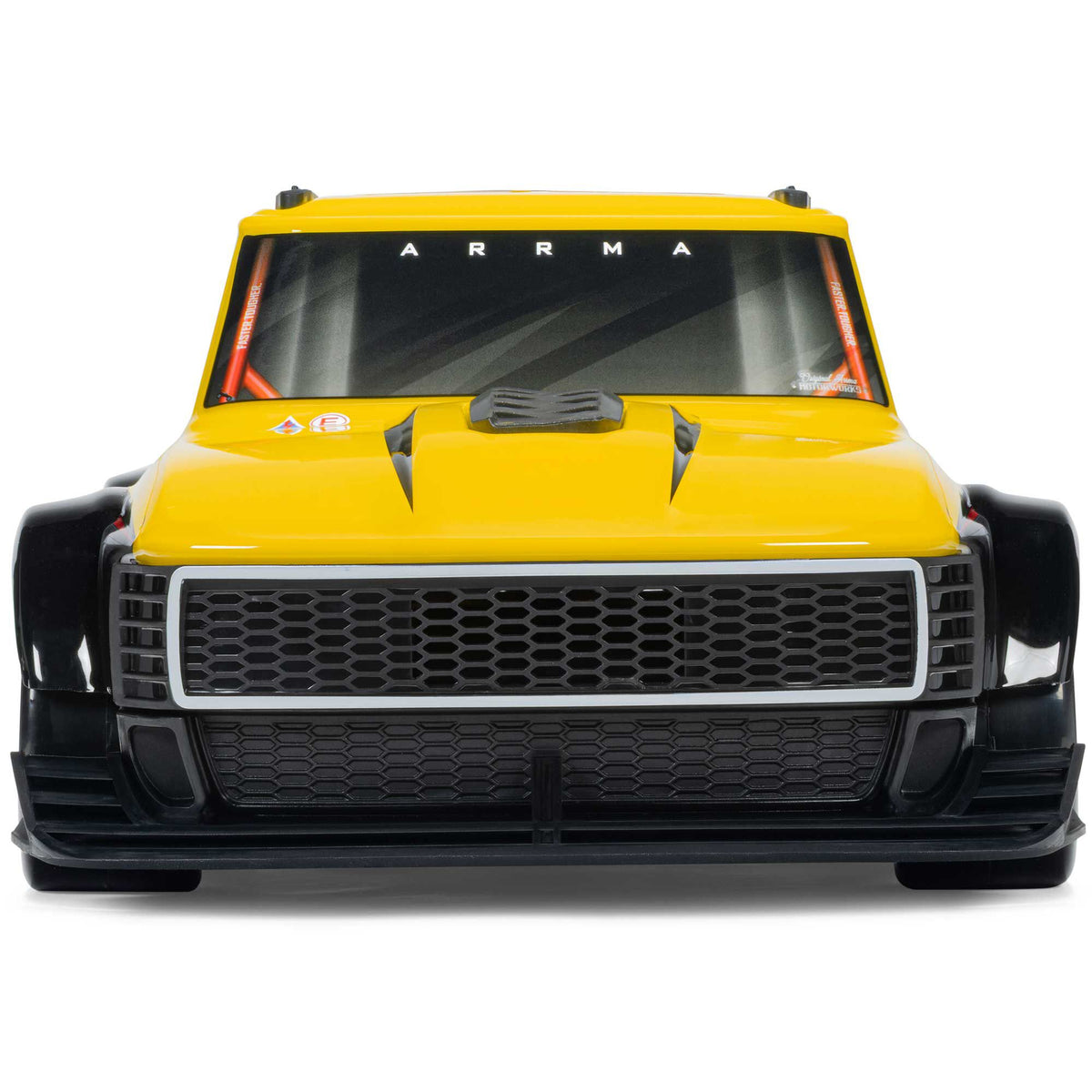 1/12 INFRACTION GROM 3S 4X4 Ready-To-Run Brushless All-Road Street Bash (Battery & Charger Included), Yellow/Black