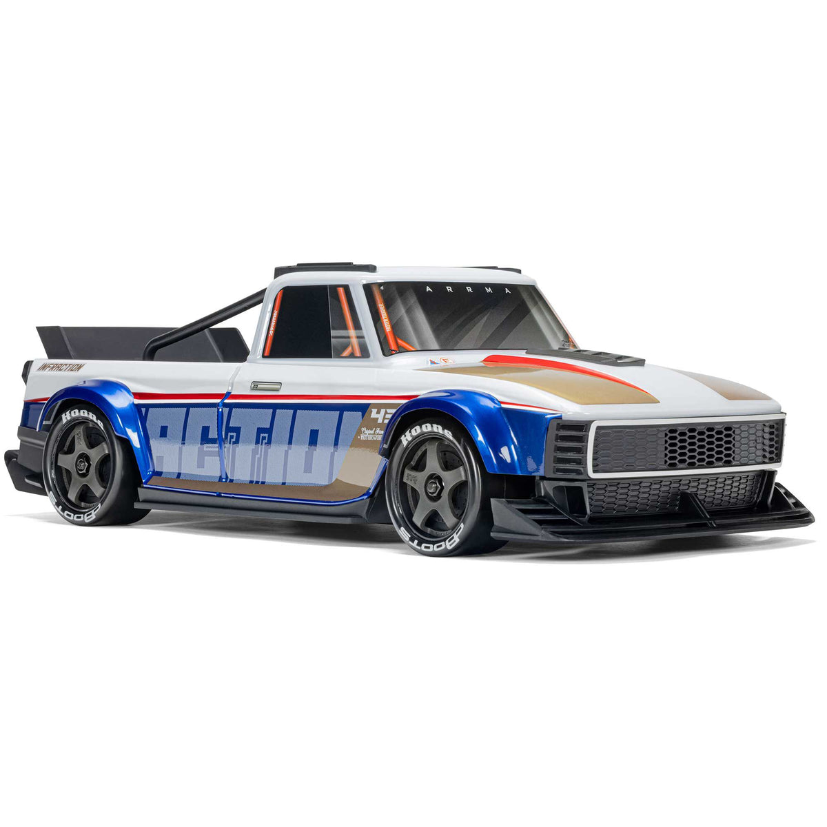 1/12 INFRACTION GROM 3S 4X4 Ready-To-Run Brushless All-Road Street Bash, Blue/Red
