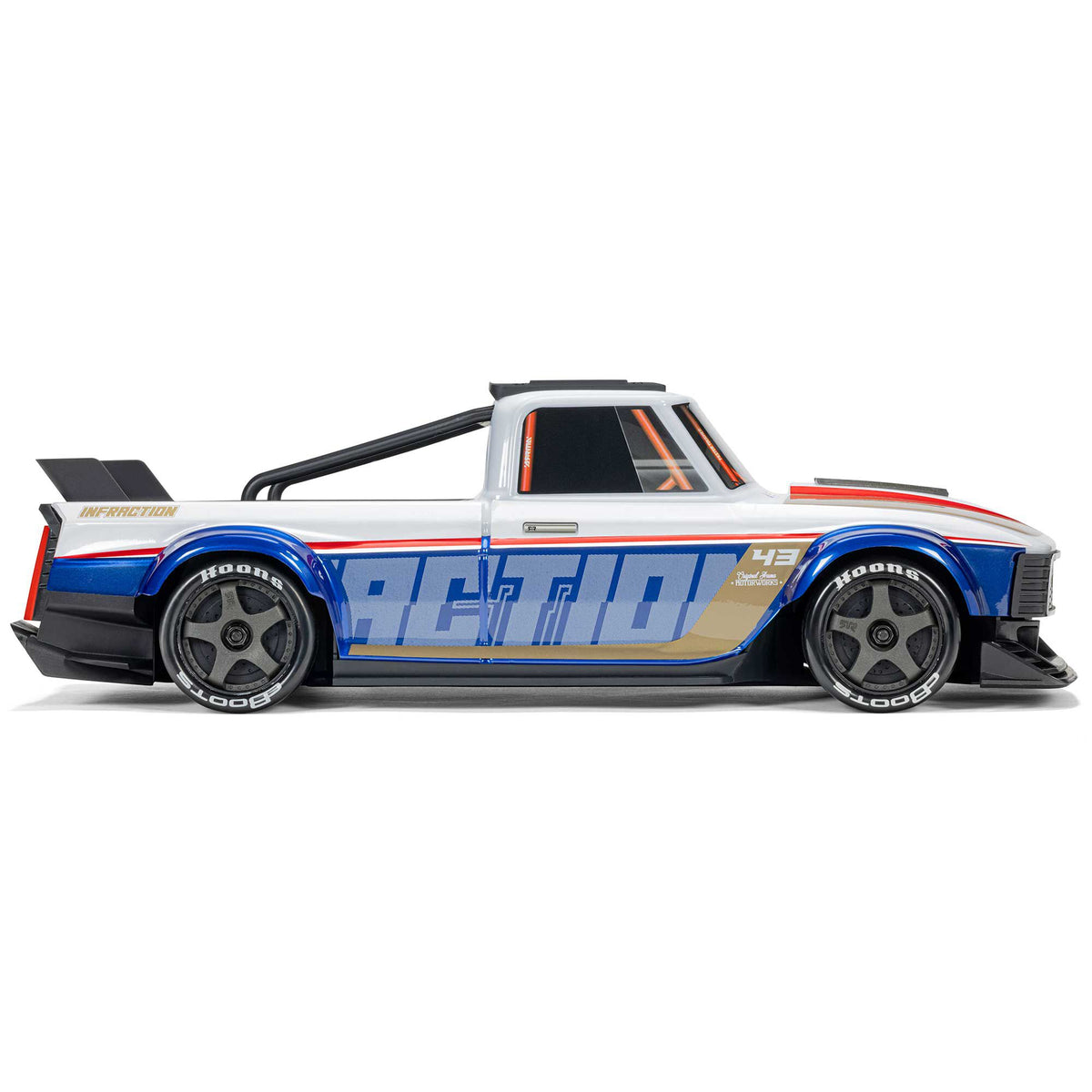 1/12 INFRACTION GROM 3S 4X4 Ready-To-Run Brushless All-Road Street Bash, Blue/Red