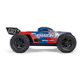 1/16 Mini KRATON 3S DSC 4X4 RTR Brushless Speed Truck (3S Battery & Charger Included) , Red/Blue