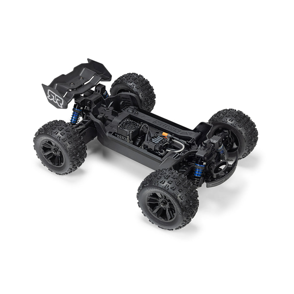 1/16 Mini KRATON 3S DSC 4X4 RTR Brushless Speed Truck (3S Battery & Charger Included) , Red/Blue