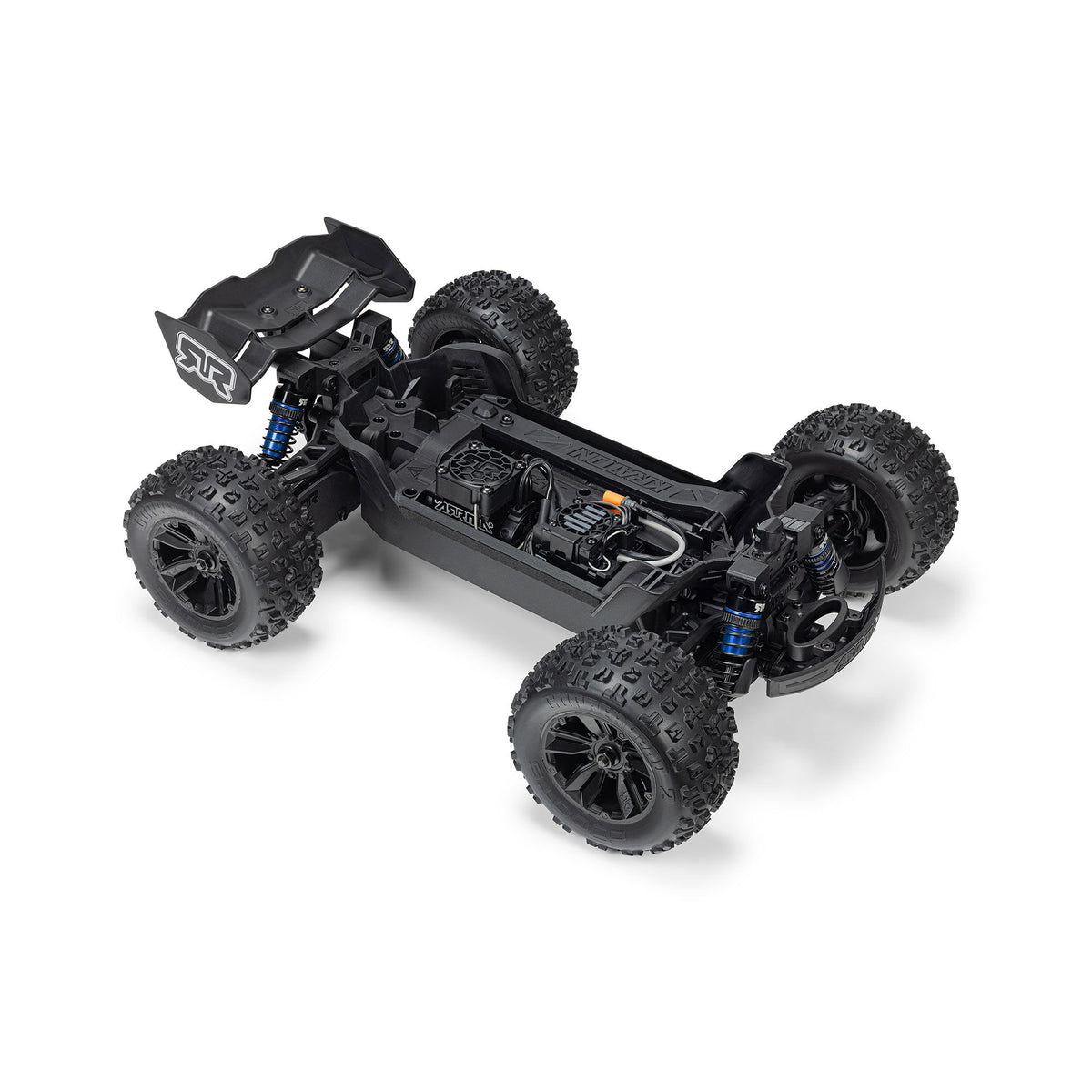 1/16 Mini KRATON 3S DSC 4X4 RTR Brushless Speed Truck (3S Battery & Charger Included) , Red/Blue
