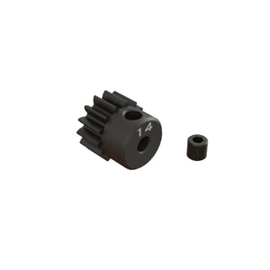 ARRMA Pinion Gear, 14T 0.8Mod 1/8" Bore CNC Steel