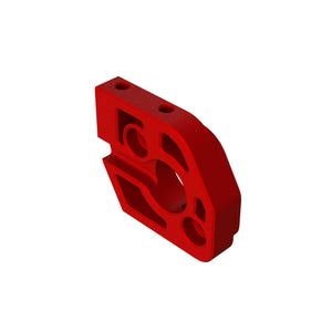 Aluminum Motor Plate, Red