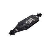 Aluminum Chassis CNC 7075 T6 LWB, Black: EXB