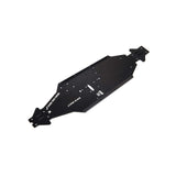 Aluminum Chassis CNC 7075 T6 LWB, Black: EXB