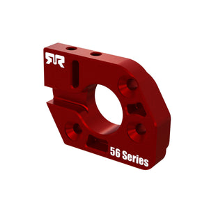 Aluminum Motor Plate 56 Series Red