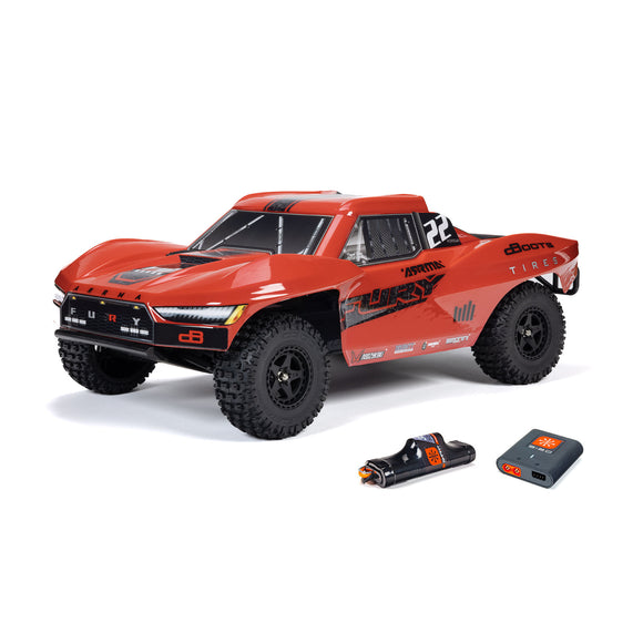 1/10 FURY 2wd SHORT COURSE TRUCK RTR WITH SMART BATTERY & CHARGER, RED